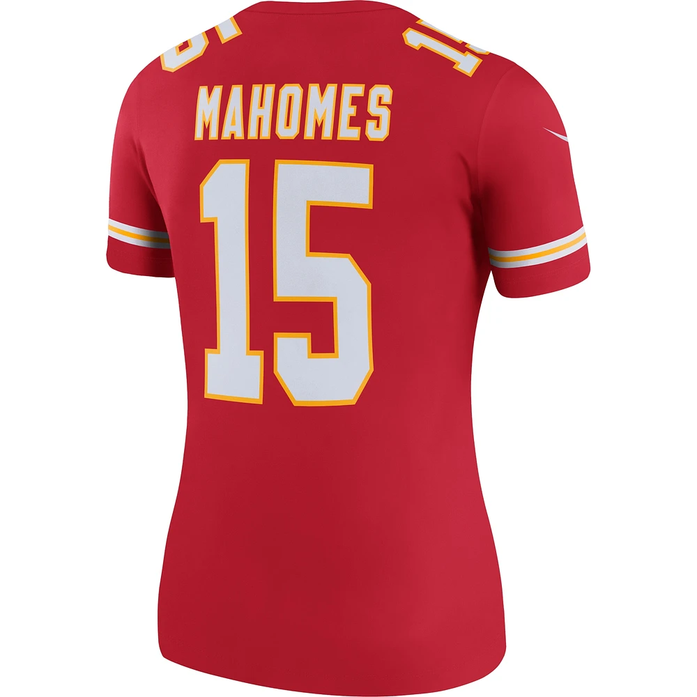Women's Nike Patrick Mahomes  Red Kansas City Chiefs Legend Player Performance Top