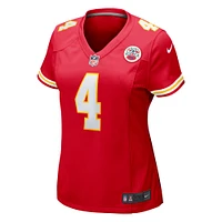 Women's Nike Rashee Rice  Red Kansas City Chiefs Game Jersey