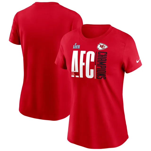 Kansas City Chiefs Fanatics Branded Women's Established Jersey Cropped  V-Neck T-Shirt - Red