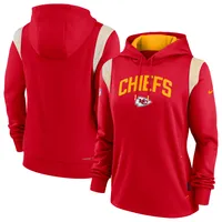 Lids Kansas City Chiefs Nike Women's Sideline Stack Performance Pullover  Hoodie - Red