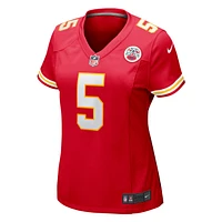 Maillot de match Nike Tommy Townsend des Chiefs Kansas City pour femme, rouge