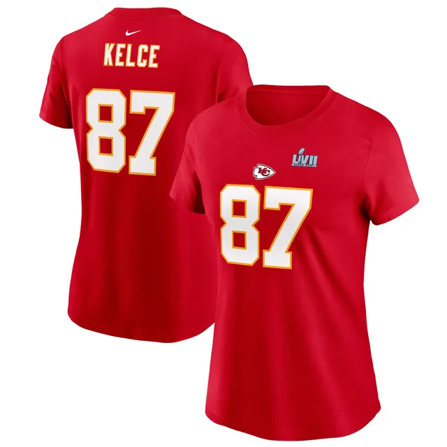 Nike Nfl Kansas City Chiefs Kelce Super Bowl 3rd jersey for Sale in