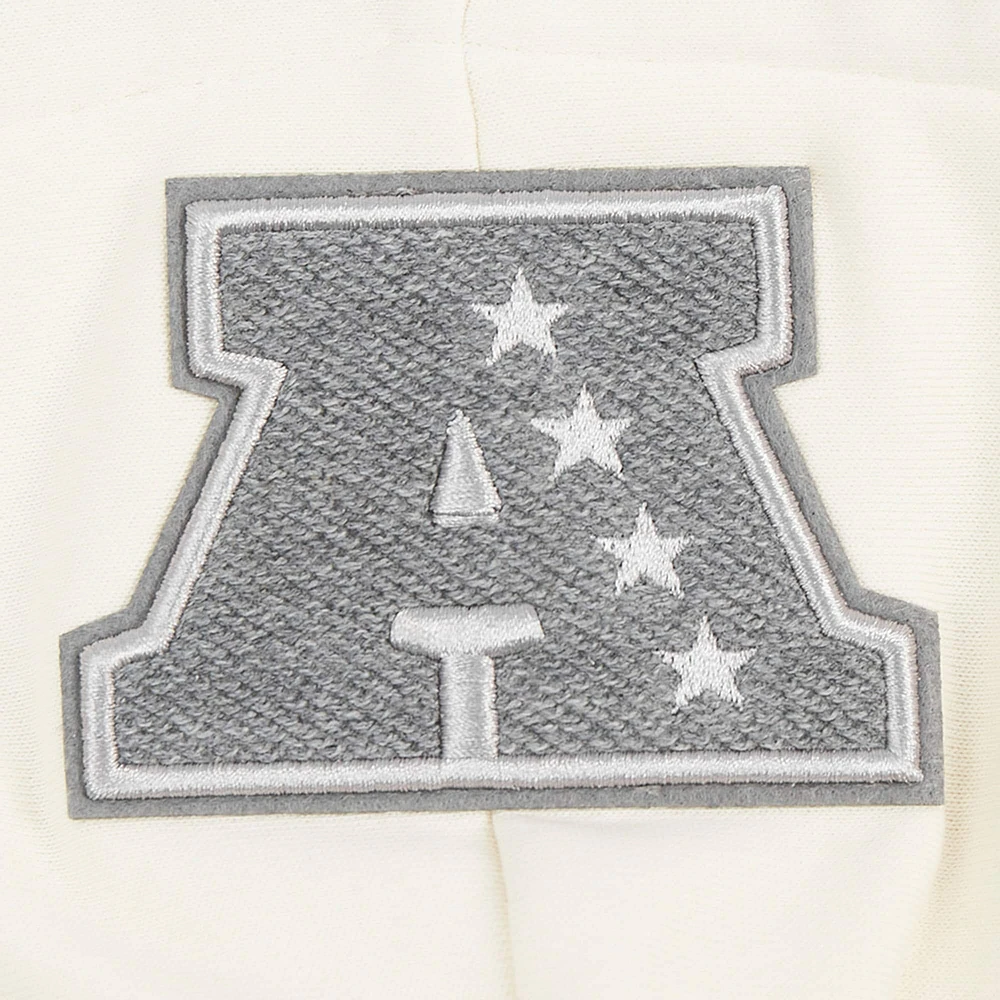 Sweat à capuche zippé en French Terry Reverse Colorblock Pro Standard pour femme, gris, Kansas City Chiefs