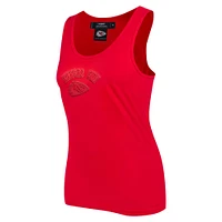 Women's Pro Standard Red Kansas City Chiefs Triple Tonal Racerback Tank Top