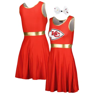 Kansas City Chiefs Women's Game Day Costume Dress Set - Red