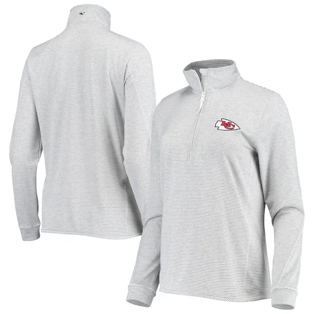 Lids Cleveland Browns Vineyard Vines Women's Shep Shirt Quarter-Zip  Sweatshirt - Heather Gray