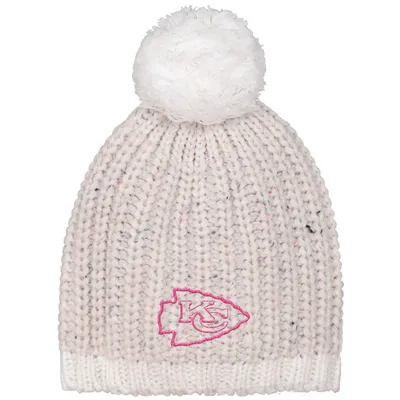 Dallas Cowboys Youth Pink NEP Yarn Beanie, White/Pink, Youth