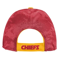 Youth Gold/Red Kansas City Chiefs Combine Two-Tone Adjustable Hat