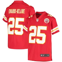 Maillot de match Nike Clyde Edwards-Helaire rouge des Chiefs Kansas City pour jeune