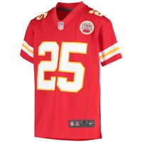 Nike Youth Kansas City Chiefs Clyde Edwards-Helaire #25 White Game