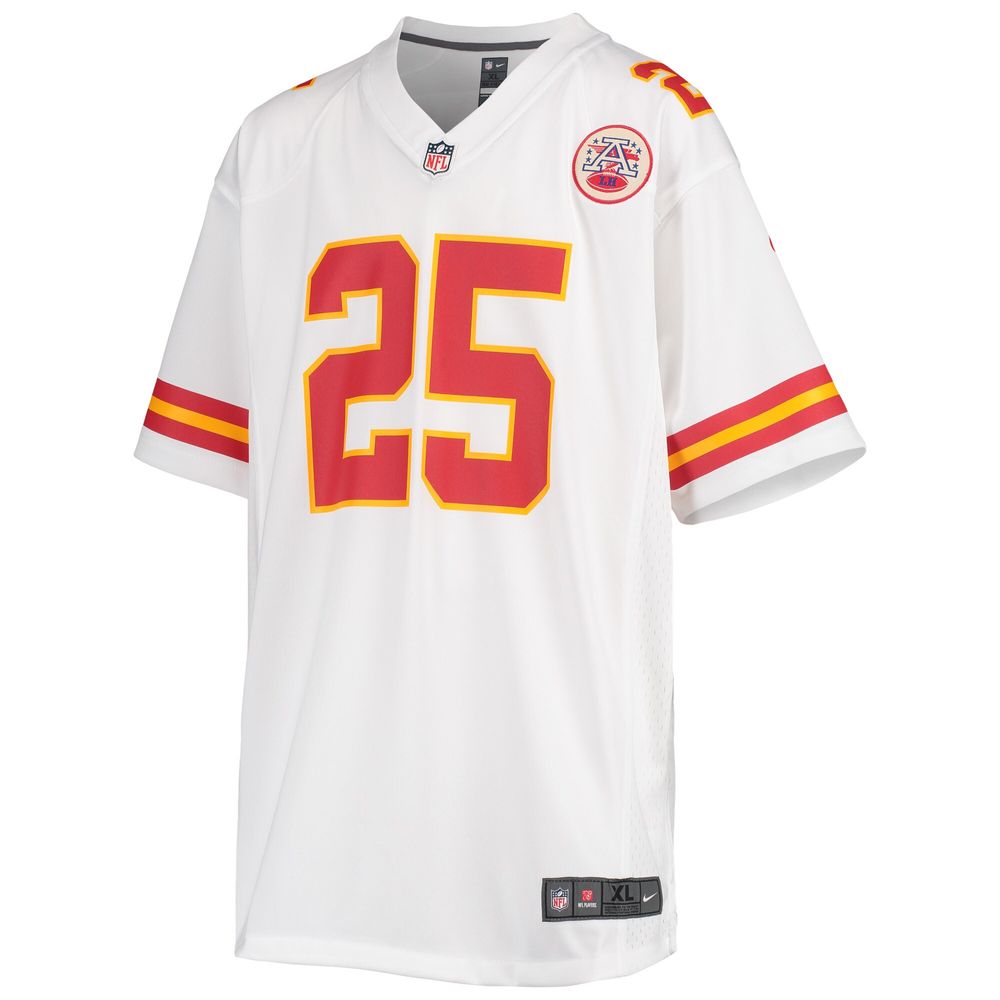 Youth Nike Clyde Edwards-Helaire Red Kansas City Chiefs Game Jersey 