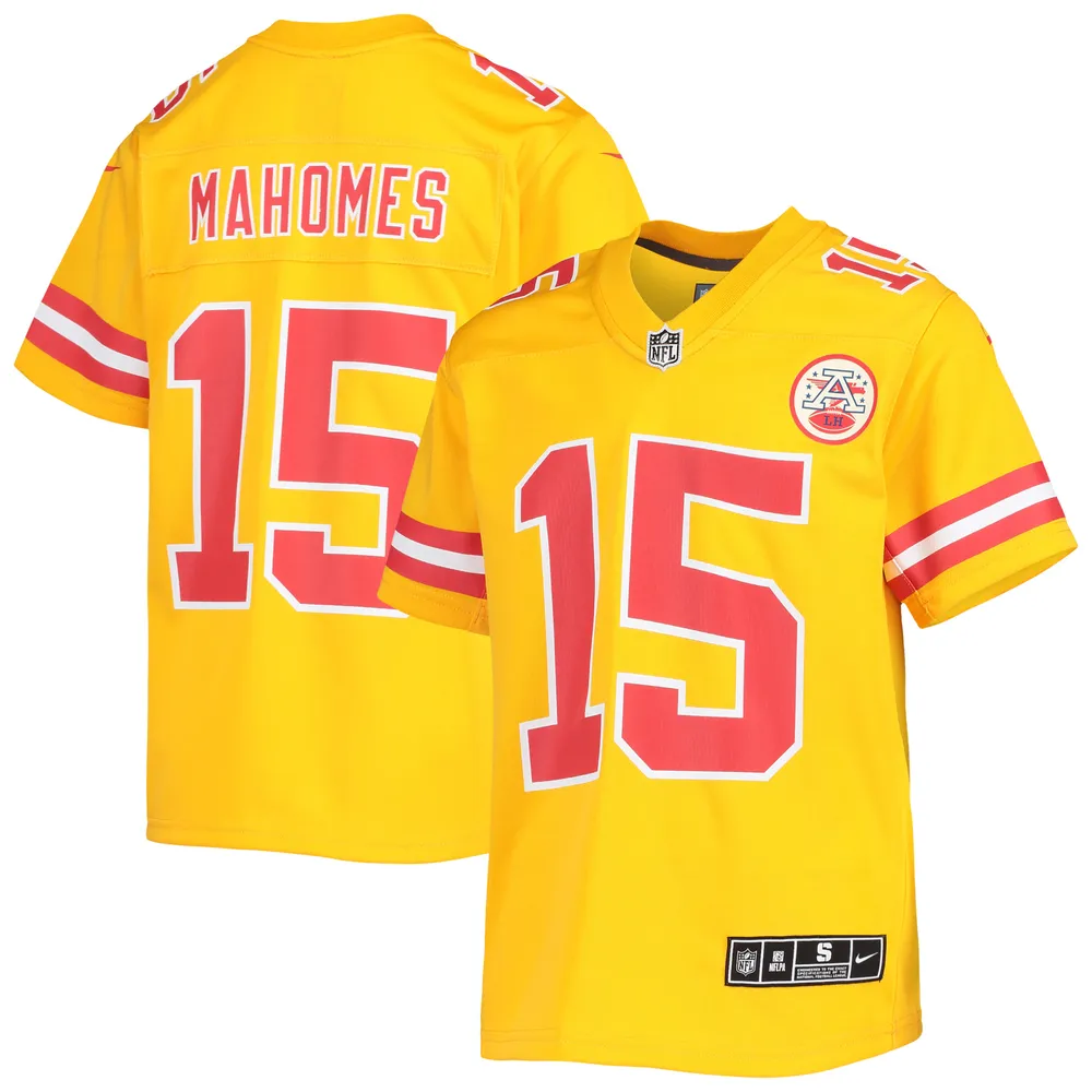 Nike Kansas City Chiefs No92 Tanoh Kpassagnon Gold Youth Super Bowl LV Bound Stitched NFL Limited Inverted Legend Jersey