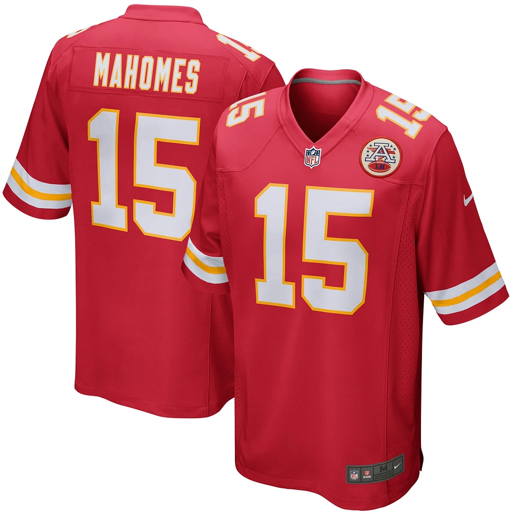 Jeune Nike Patrick Mahomes Rouge Kansas City Chiefs - Maillot de match