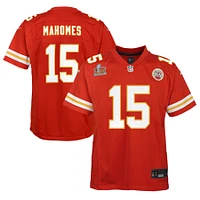 Youth Nike Patrick Mahomes Red Kansas City Chiefs Super Bowl LIX Game Player Jersey