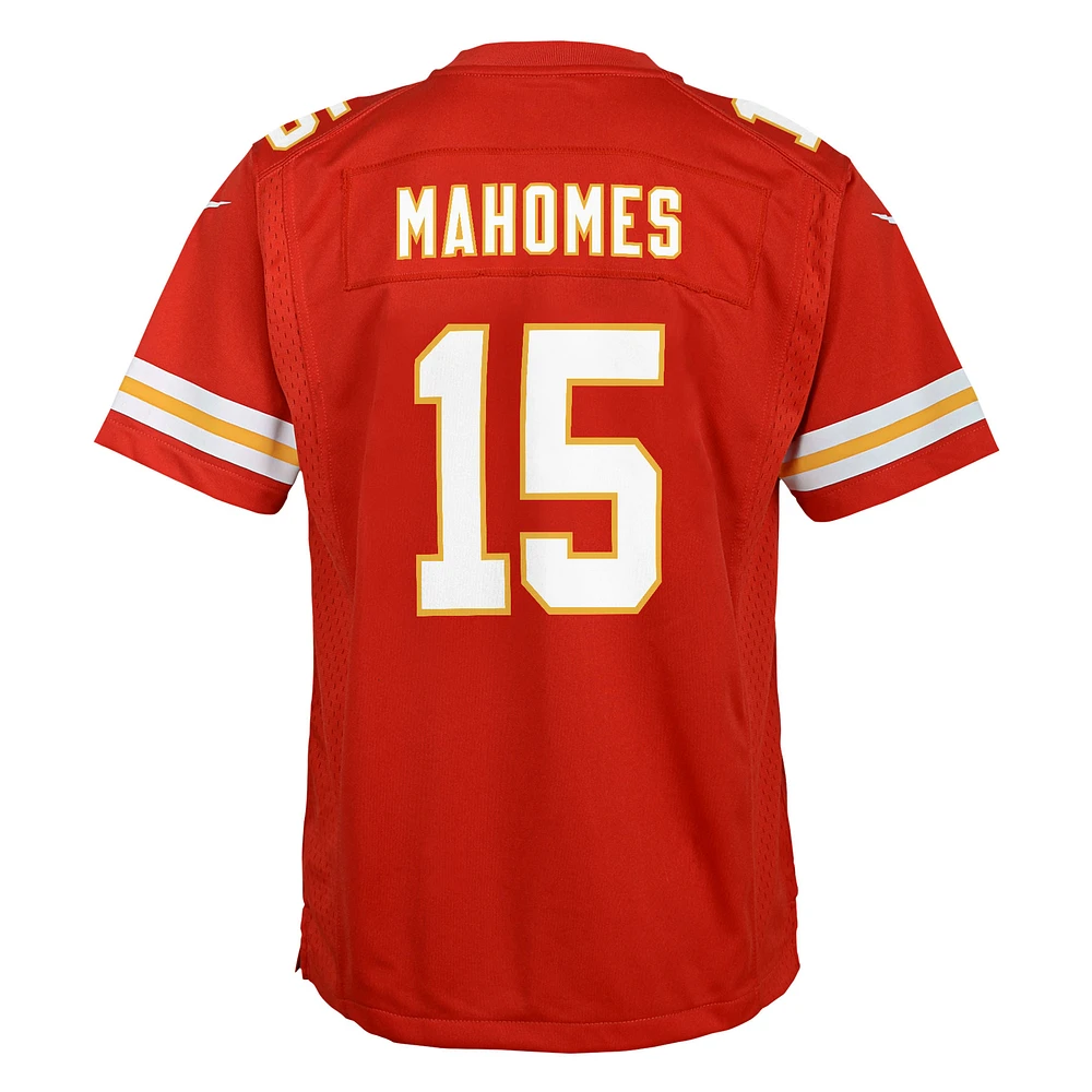 Youth Nike Patrick Mahomes Red Kansas City Chiefs Super Bowl LIX Game Player Jersey