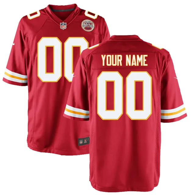 Kansas City Chiefs Travis Kelce Youth Replica Game Jersey Red