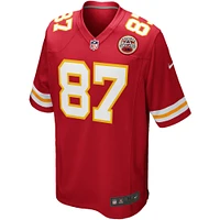 Youth Nike Travis Kelce Red Kansas City Chiefs Game Jersey