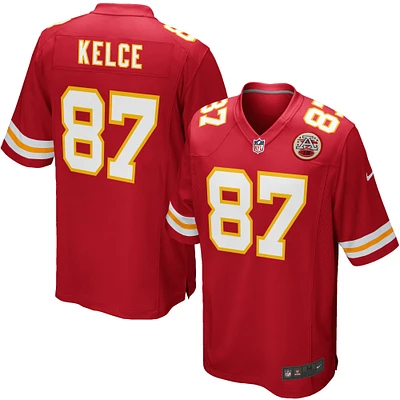 Maillot de match Nike Travis Kelce pour jeunes des Chiefs Kansas City