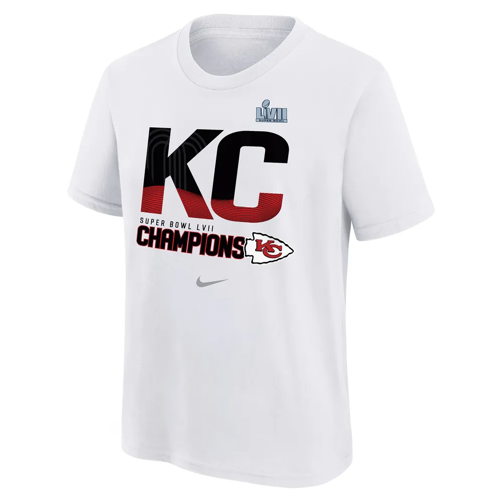 Kansas City Chiefs Nike Youth Super Bowl LVII Local T-Shirt - Anthracite