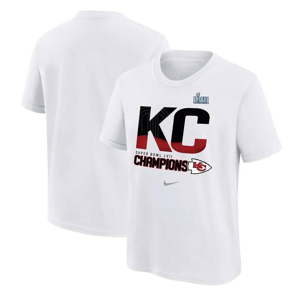 Kansas City CHIEFS Shirt T- Shirt Football Super Bowl LVII Champions  Small-3X