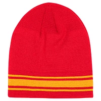 Youth Red Kansas City Chiefs Retro Knit Beanie