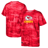 T-shirt rouge de mêlée des Chiefs Kansas City pour jeunes