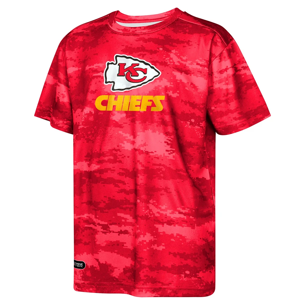 Youth Red Kansas City Chiefs Scrimmage T-Shirt