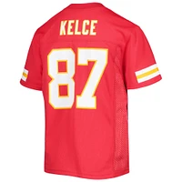 Maillot de joueur réplique Travis Kelce rouge des Chiefs Kansas City pour jeunes