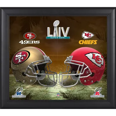 Kansas City Chiefs Framed 23 x 27 Super Bowl LIV Champions Floating Ticket  Collage