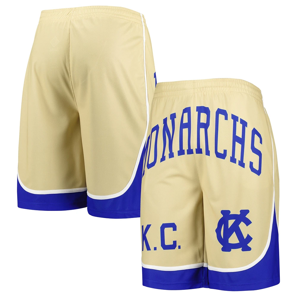 Men's Stitches Cream Kansas City Monarchs Shorts