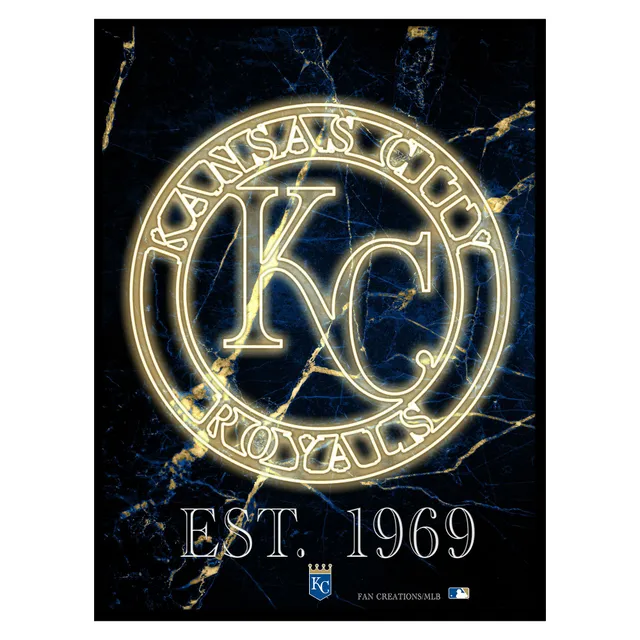 Kansas City Royals 12'' x 16'' Personalized Team Jersey Print