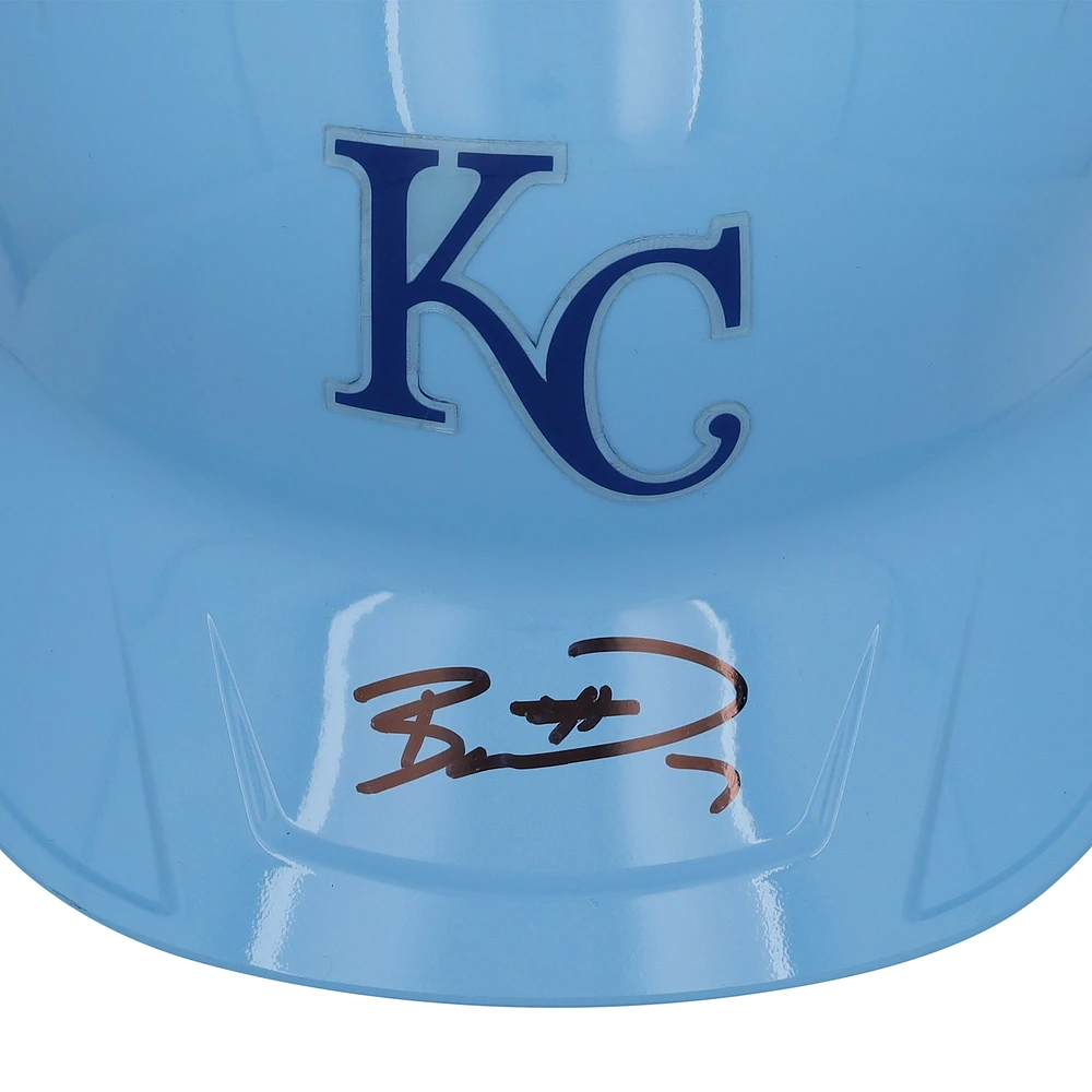 Bobby Witt Jr. Kansas City Royals Autographed Alternate Chrome Replica Batting Helmet 