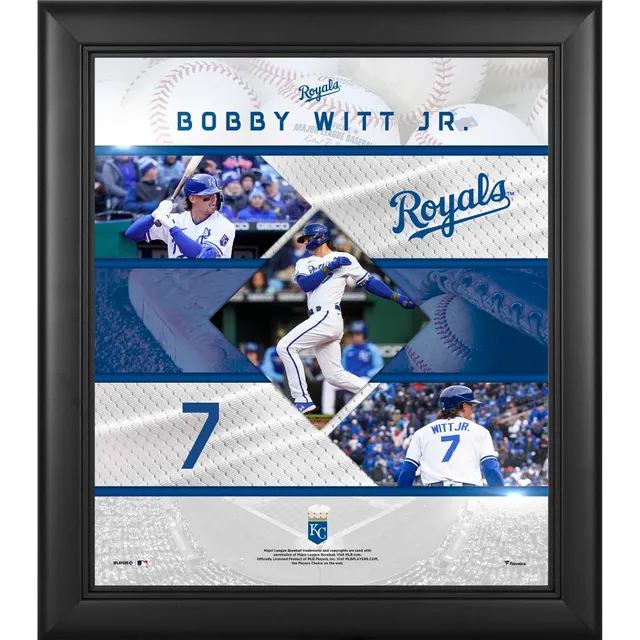 Bobby Witt Jr. Kansas City Royals Unsigned MLB Debut Photograph