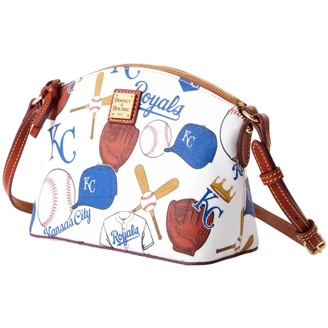 Dooney & Bourke Kansas City Royals Signature Domed Zip Satchel Purse