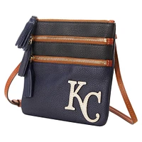 Dooney & Bourke Kansas City Royals Infield Sac à bandoulière à triple fermeture éclair