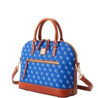 Dooney & Bourke Kansas City Royals Signature Domed Zip Satchel Purse