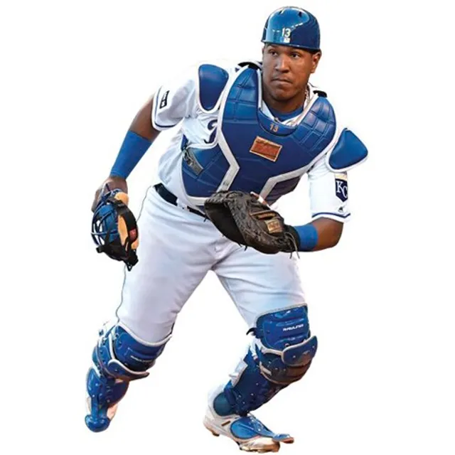 13 SALVADOR PEREZ WHITE BASEBALL JERSEY KANSAS CITY ROYALS DECAL