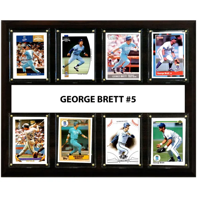 Fanatics Authentic George Brett Kansas City Royals Framed 15 x 17 Baseball Hall of Fame Collage with Facsimile Signature