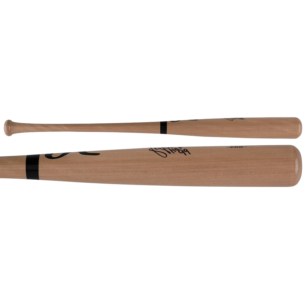 George Brett Kansas City Royals Autographed Blonde Rawlings Pro Bat with "HOF 99" Inscription