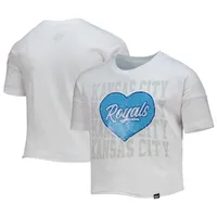 Lids Kansas City Royals New Era Girls Youth Flip Sequin Heart Crop