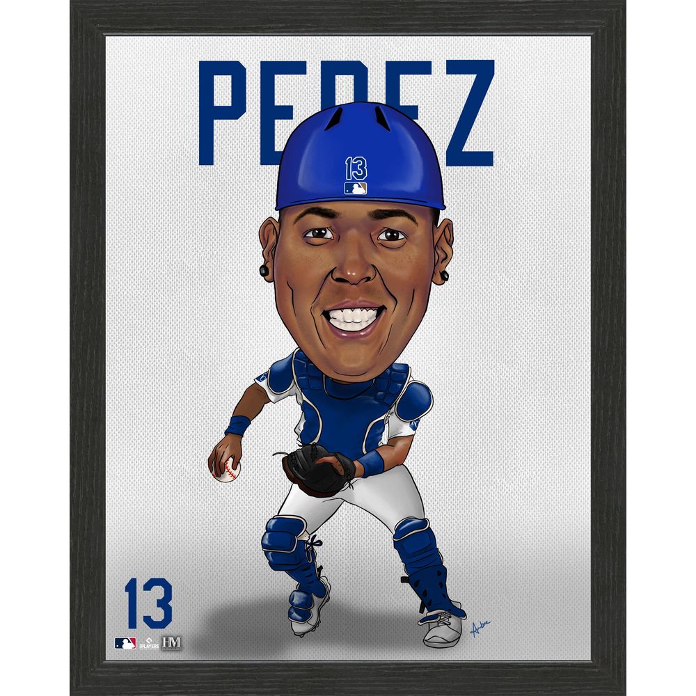 Highland Mint Kansas City Royals Salvador Pérez Dynamo Framed