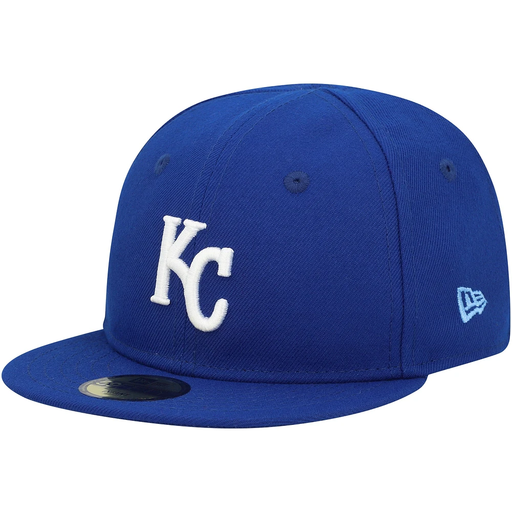 Casquette ajustée My First 59FIFTY Royal Kansas City Royals de New Era pour bébé