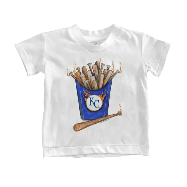 Lids Kansas City Royals Tiny Turnip Infant Sundae Helmet T-Shirt