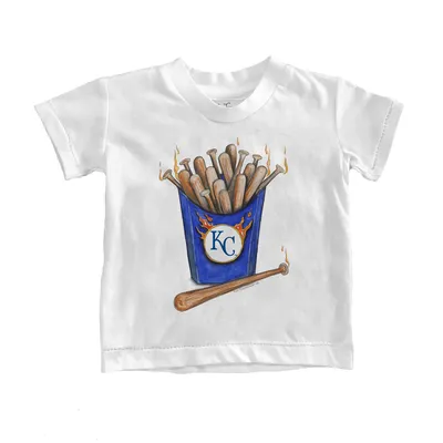 Kansas City Royals Tiny Turnip Infant Baseball Crossbats T-Shirt