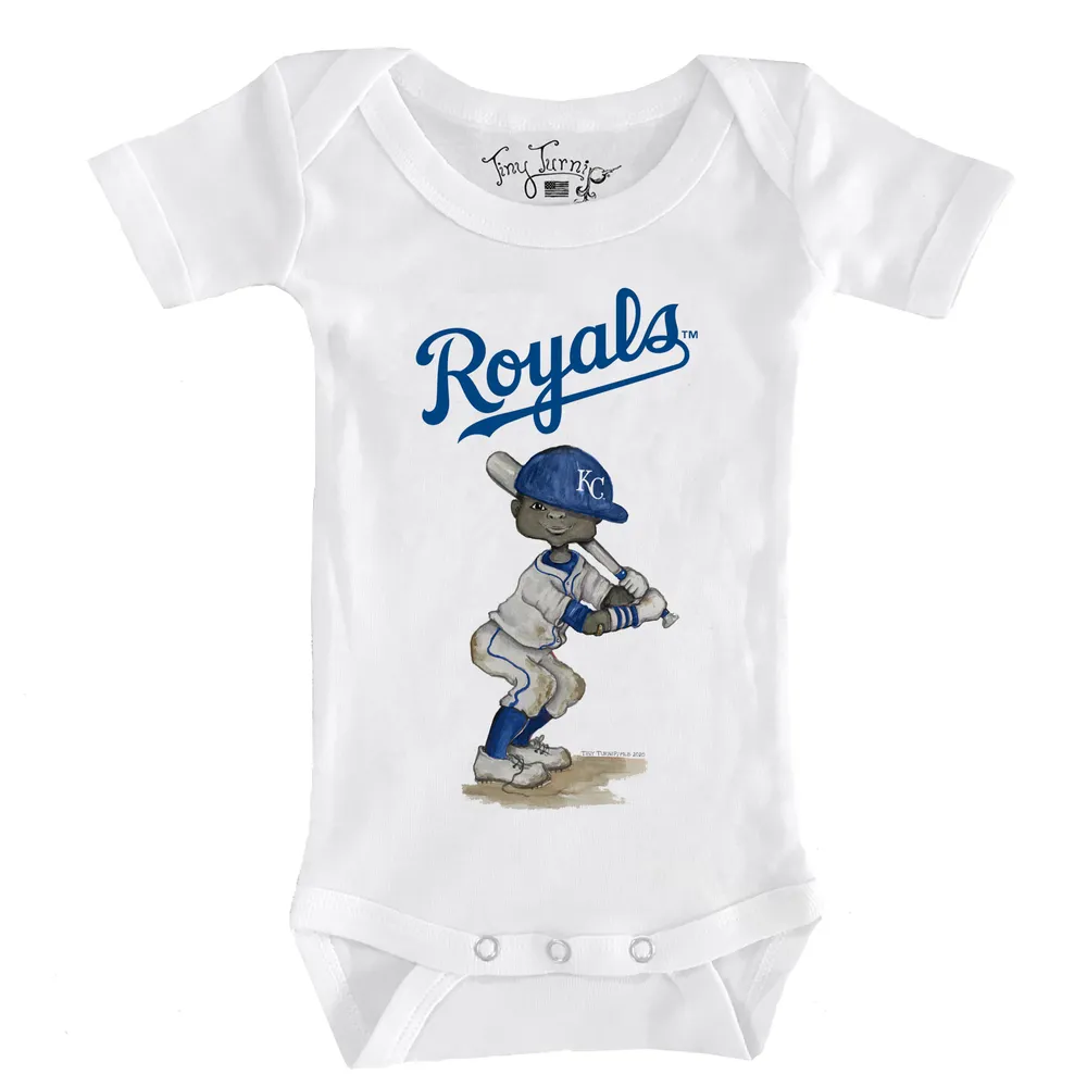 Lids Kansas City Royals Tiny Turnip Toddler Base Stripe T-Shirt