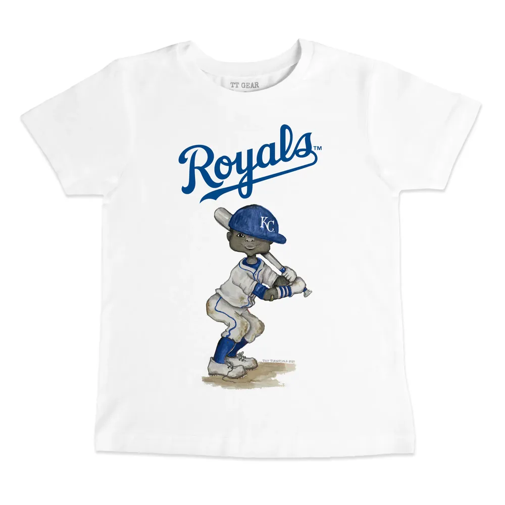 Lids Kansas City Royals Tiny Turnip Women's Stacked T-Shirt - White