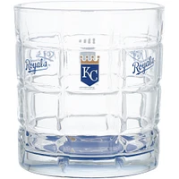 Royals de Kansas City 10 oz. Équipe Bottoms Up Squared Rocks Glass