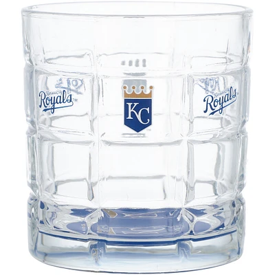 Royals de Kansas City 10 oz. Équipe Bottoms Up Squared Rocks Glass