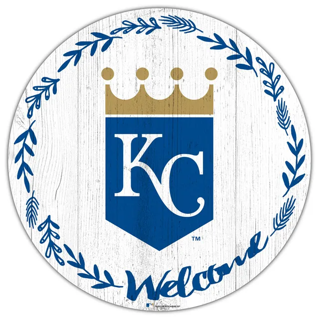 Kansas City Royals 12'' Sugar Skull Sign