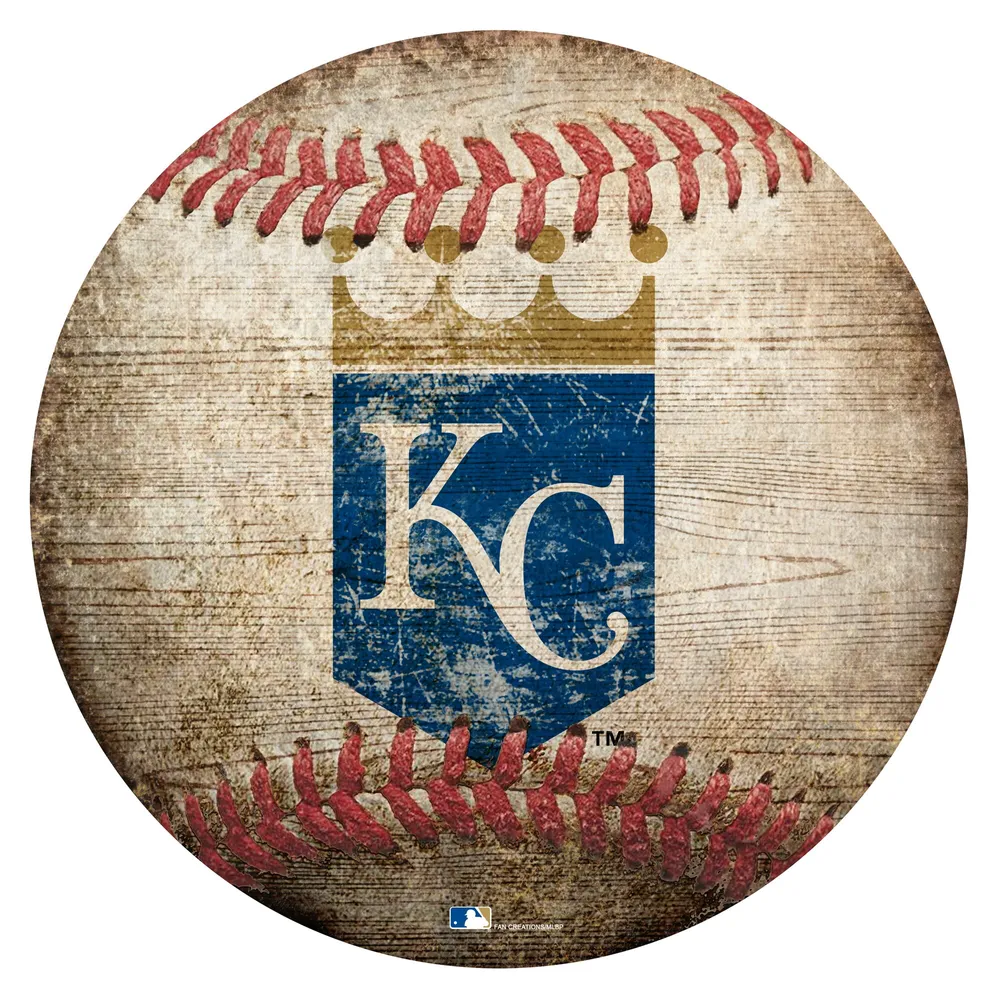 Lids Kansas City Royals 12'' x 12'' Baseball Sign